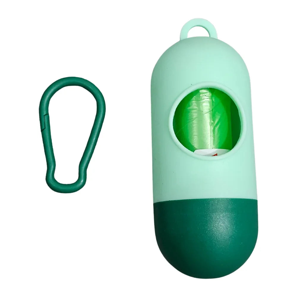 Dispensador De Bolsas Para Heces En Forma De Cápsula