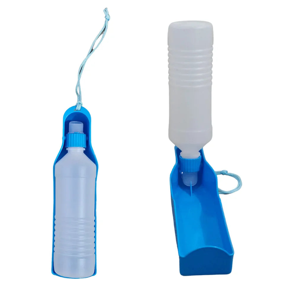Botella Portátil Con Bebedero Plegable