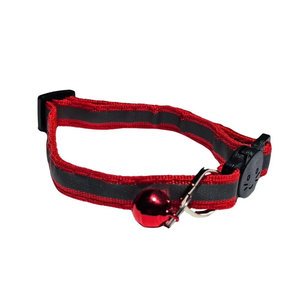 Collar Reflejante Con Cascabel
