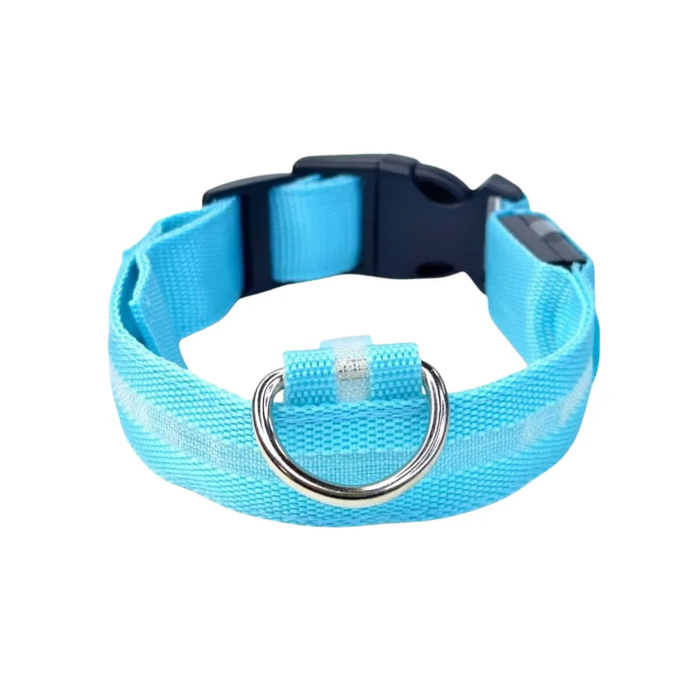 Collar Para Perro Y Gato Con Luz Led