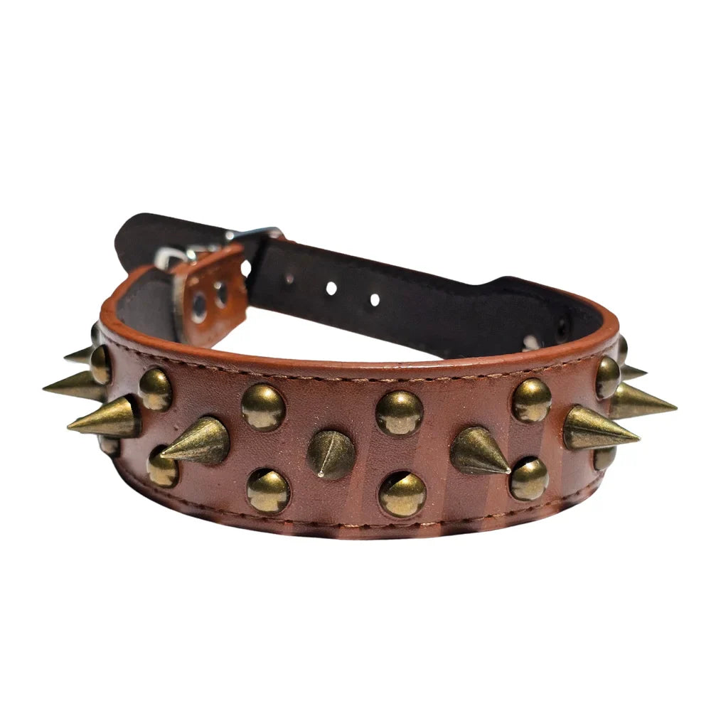 Collar Con Picos, Fuerza Y Estilo Canino