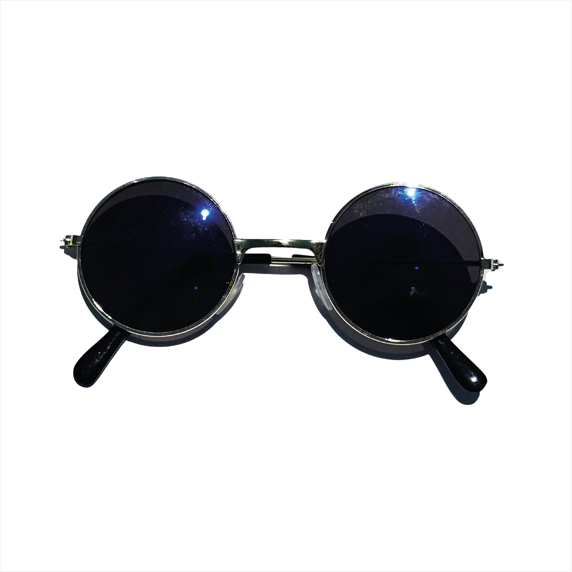 Lentes para toda ocasión, clásicos redondos negros