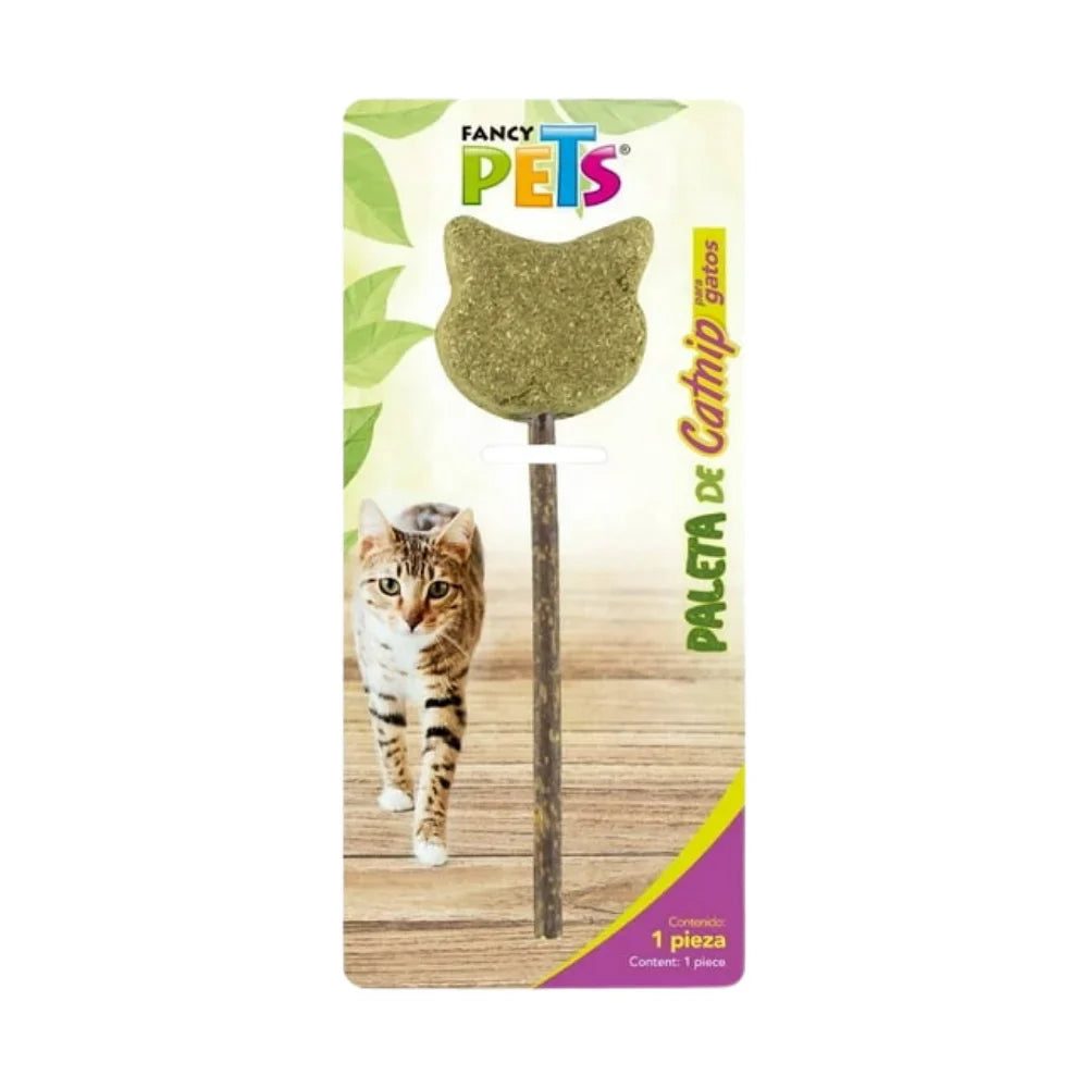 Paleta de Catnip Fancy Pets Estrella – Diversión Natural para tu Gato