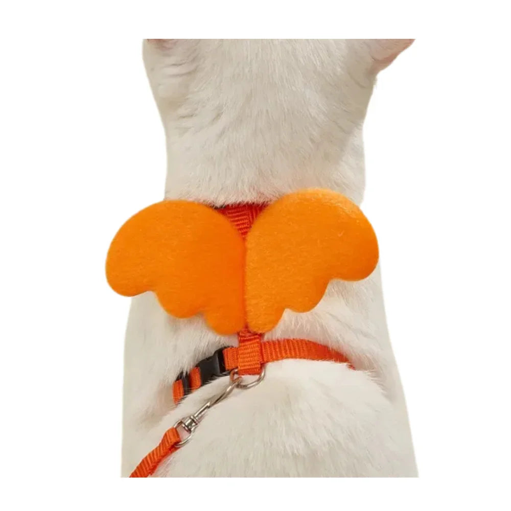 Encantadora Pechera Con Alas Para Gato Y Perro