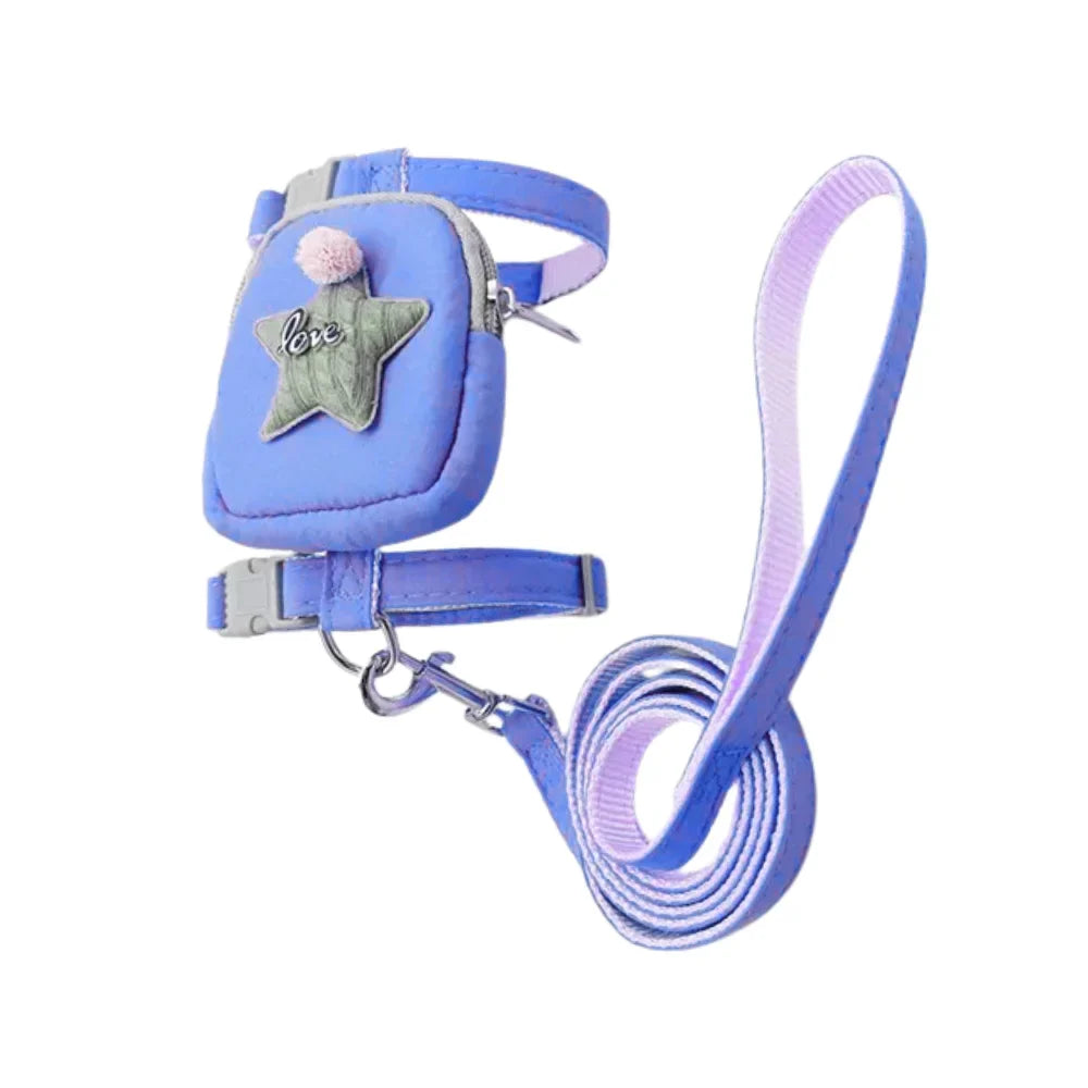 Pechera y correa con mochila LOVE