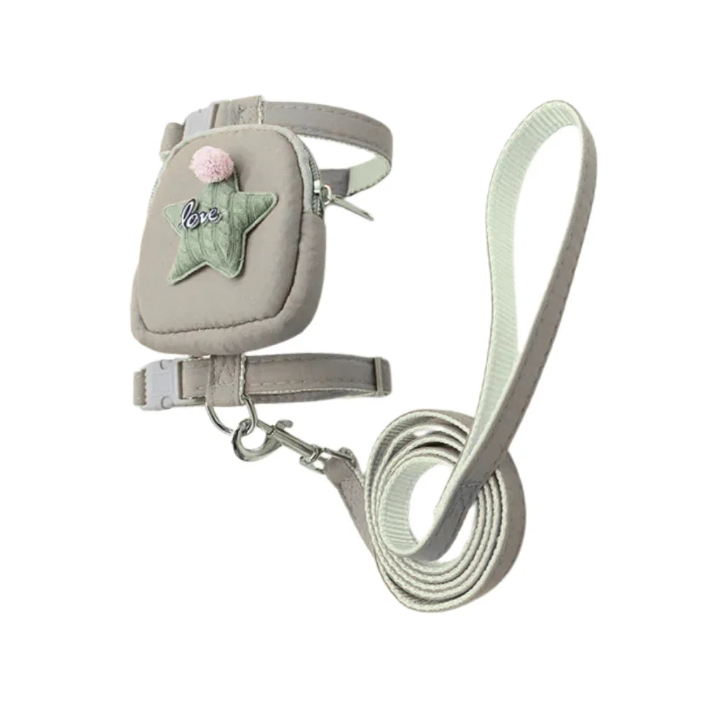 Pechera y correa con mochila LOVE