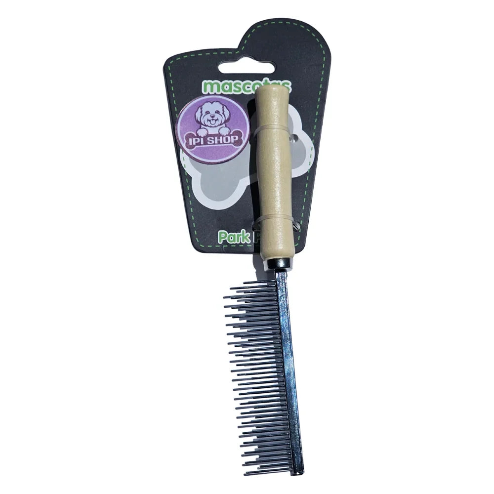 RusticGroom – Peine Premium para Pelaje Largo