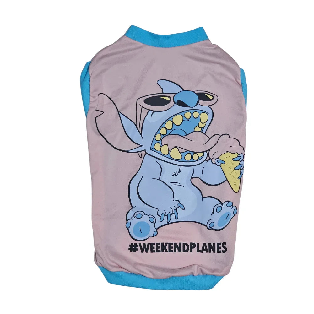 Playera estampada con Stitch