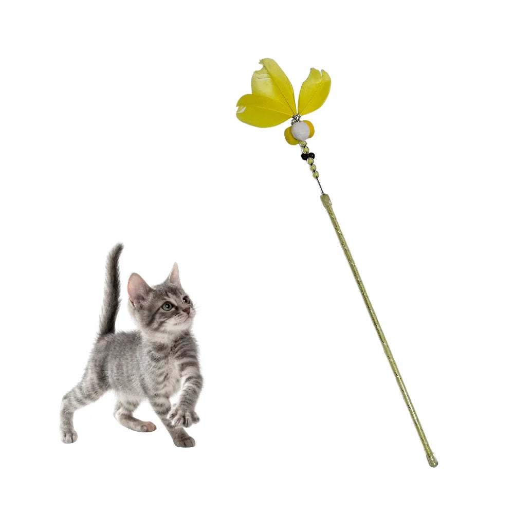 Varita interactiva para gatos