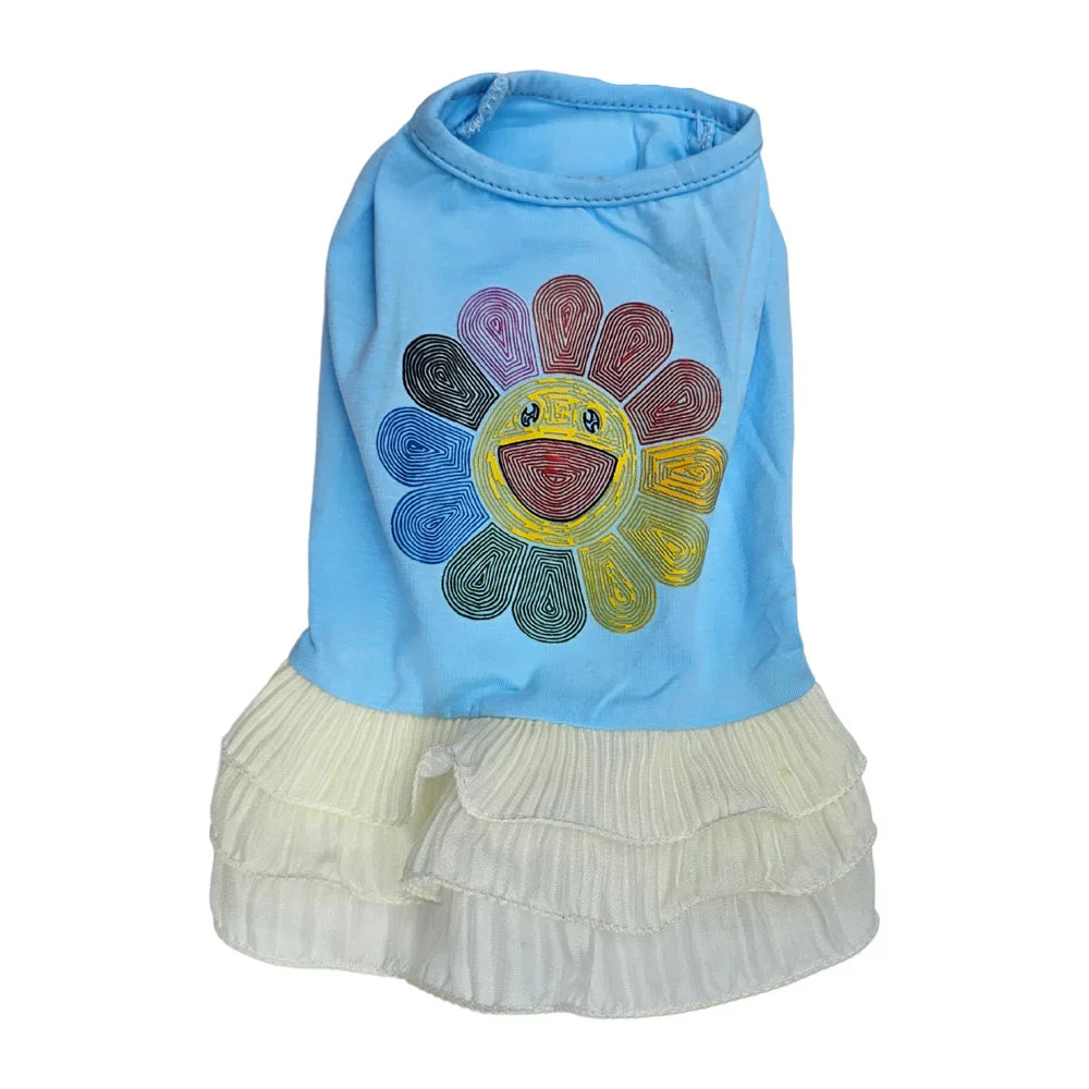 Vestido estampado de Floresita