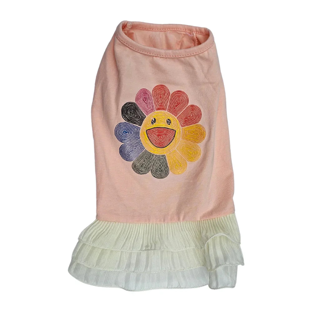 Vestido estampado de Floresita